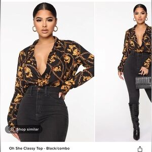 Oh she classy top.
